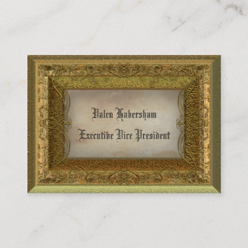 Customizable McMyles Victorian Customizable Business Card