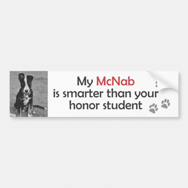 McNab Bumper Sticker (Front)