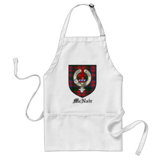 McNair Clan Crest Badge Tartan Adult Apron