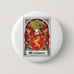 Mcnamara Family Crest Pinback Button