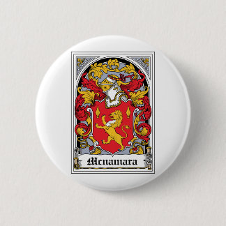 Mcnamara Family Crest Pinback Button