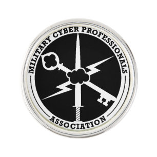 MCPA Black/White Lapel Pin