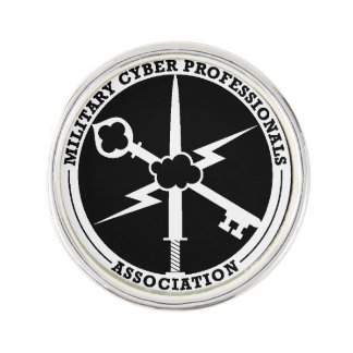 MCPA Black/White Lapel Pin