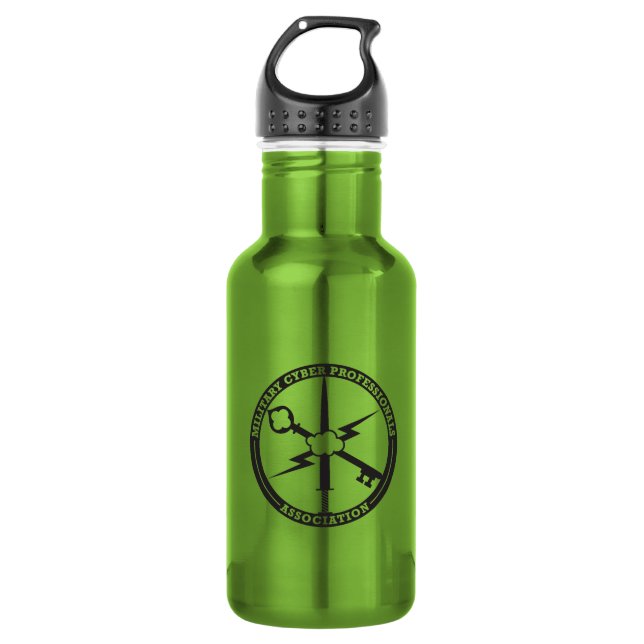 MCPA Green Water Bottle (Front)