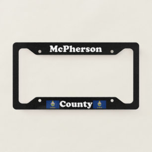 McPherson County Kansas LPF License Plate Frame