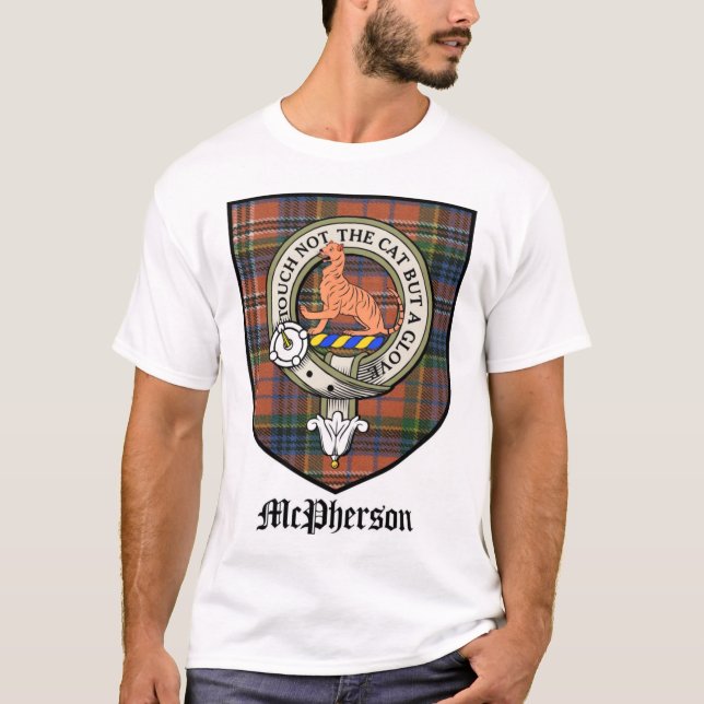 McPherson Family Crest T-Shirt (Front)