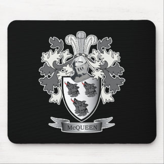 McQueen Family Crest Coat of Arms Mouse Pad