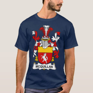 McQuillan Coat of Arms Family Crest T-Shirt