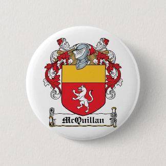 McQuillan Family Crest Button