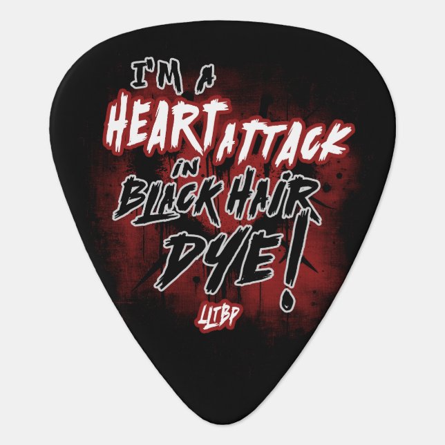 MCR HeartAttack Guitar Pick (Front)