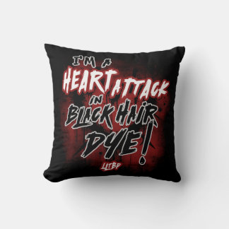 MCR HeartAttack Throw Pillow