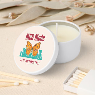 MCS Mode Zen Activated Butterfly Awareness Mini Candle Favors