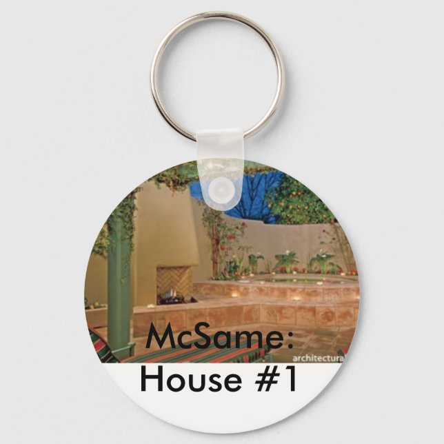 McSame: House #1 Keychain (Front)