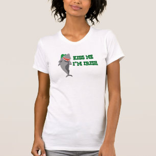 McShark says "Kiss me I'm Irish" T-Shirt