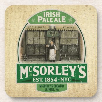 Mcsorley's Coaster by EnKore at Zazzle