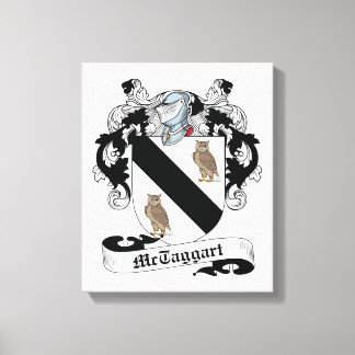 McTaggart Family Crest Canvas Print