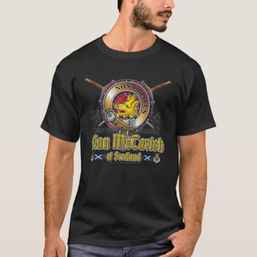 McTavish Clan Badge T_Shirt