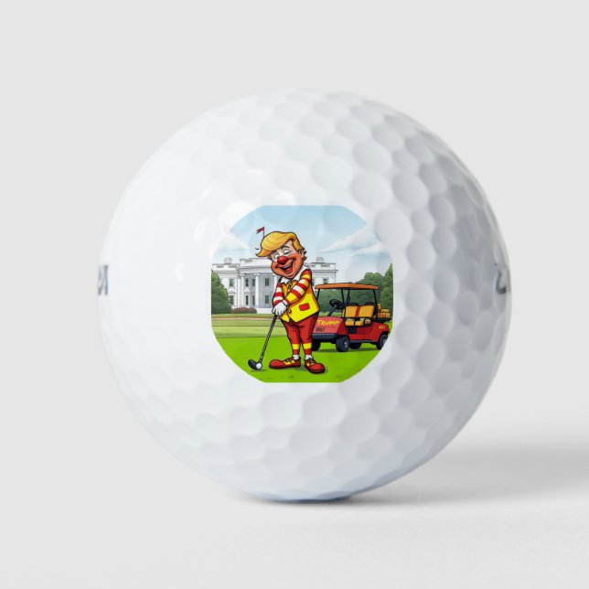 McTrump Putting on Your Dime Golf Balls (Front)