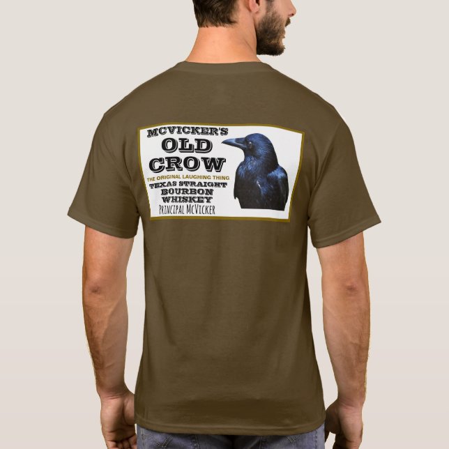 McVicker's Old Crow Whiskey Principal Texas Shirt (Back)