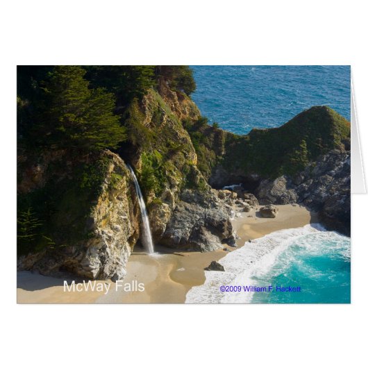 McWay Falls Big Sur California Products (Front Horizontal)