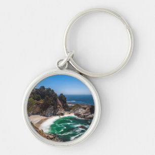 Mcway Falls in Julia Pfeiffer Burns state park Keychain