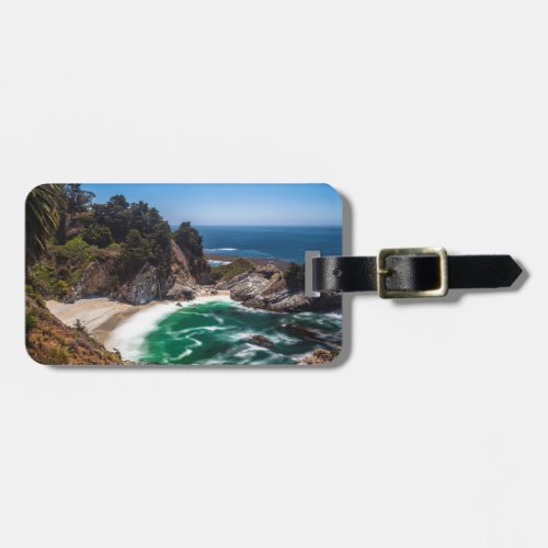 Mcway Falls in Julia Pfeiffer Burns state park Luggage Tag