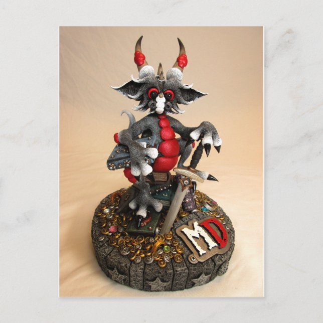 MD Black Dragon Postcard (Front)