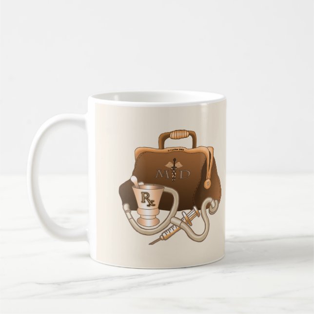MD doctor Coffee Mug (Left)