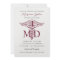 MD Doctor of Medicine Burgundy Graduation
