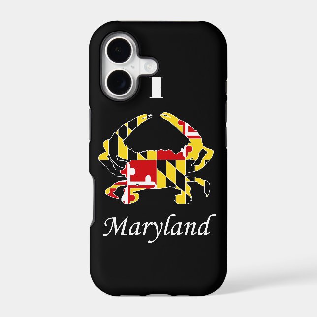 MD Flag Crab iPhone 5 Case (Back)