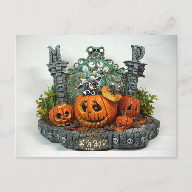 MD Halloween Dragon Postcard (Front)
