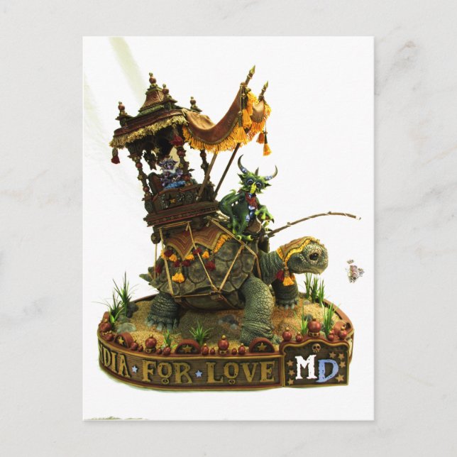 MD India Dragons 2014 Postcard (Front)
