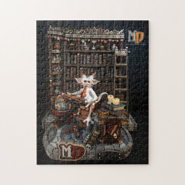 MD Library Dragon 10" x 14" Photo Puzzle (Vertical)