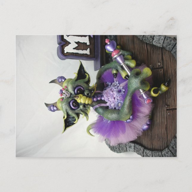 MD Princess Dragon (Closeup) Postcard (Front)