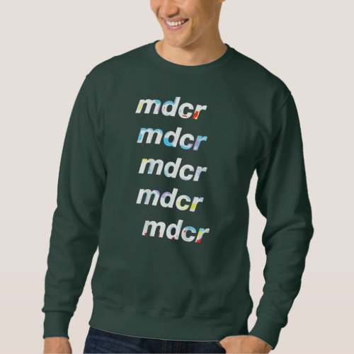 Mdcr Pep Soccer Sport Gifts for Mens Womens  Sweatshirt
