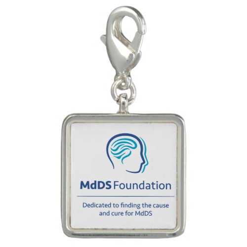 MdDS Awareness Square Charm andor Bracelet
