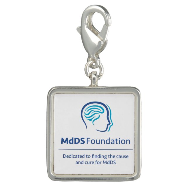 MdDS Awareness Square Charm and/or Bracelet (Front)