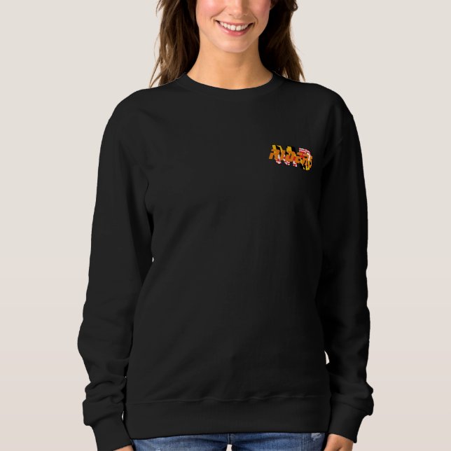 MDRiders front Logo back Sweat-Shirt Sweatshirt (Front)