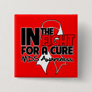 MDS Awareness In The Fight For a Cure Button