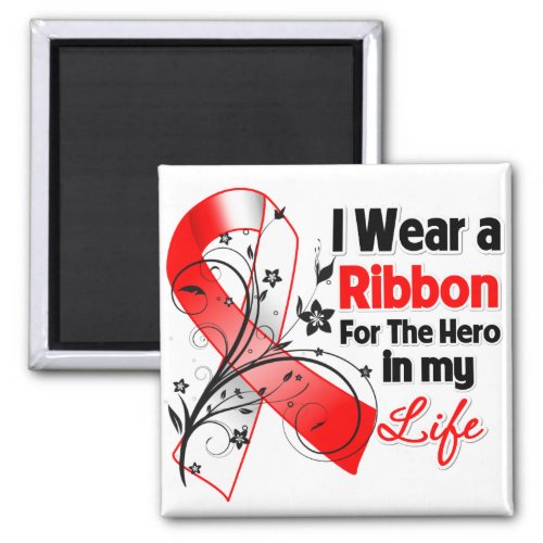 MDS Ribbon Hero in My Life Magnet