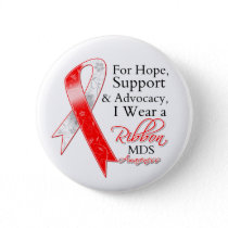 MDS Support Hope Awareness Button