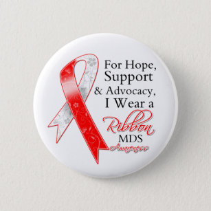 MDS Support Hope Awareness Button