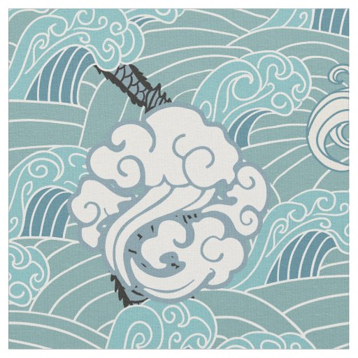 MDZS Gusu Lan Print Fabric
