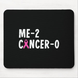 Me 2 Cancer 0 Pink Ribbon Breast Cancer Awareness Mouse Pad