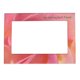 me and my best friend Magnetic Photo frames Rose