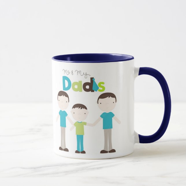 me and my dads mug (Right)