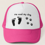 Me And My Dog Trucker Hat at Zazzle