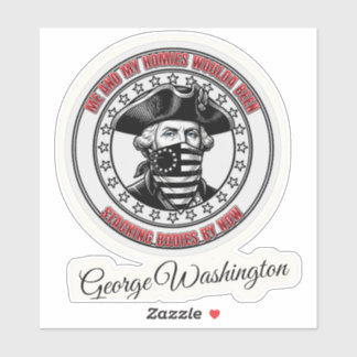 Me and My Homies Washington Bandana Sticker