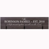 Me and My House Classic Salt Oak Wooden Coat Rack (Front)