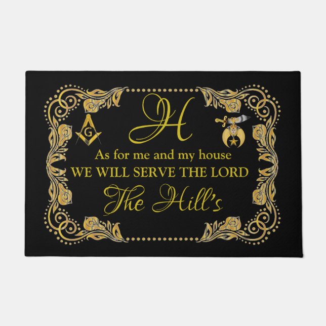 Me and my house doormat (Front)